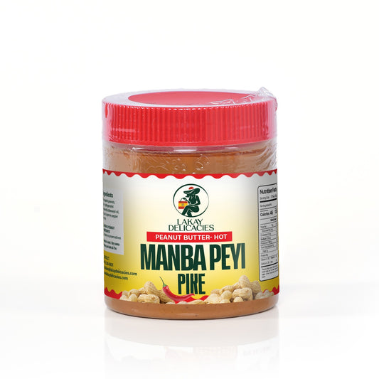 Haitian spicy peanut butter / Mamba Peyi Pike