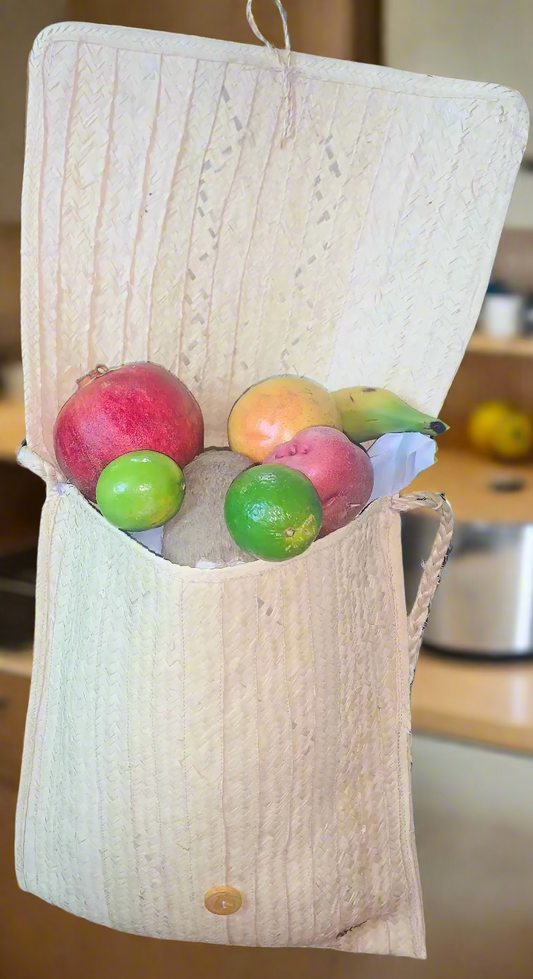 Woven straw Crossbody chest bags