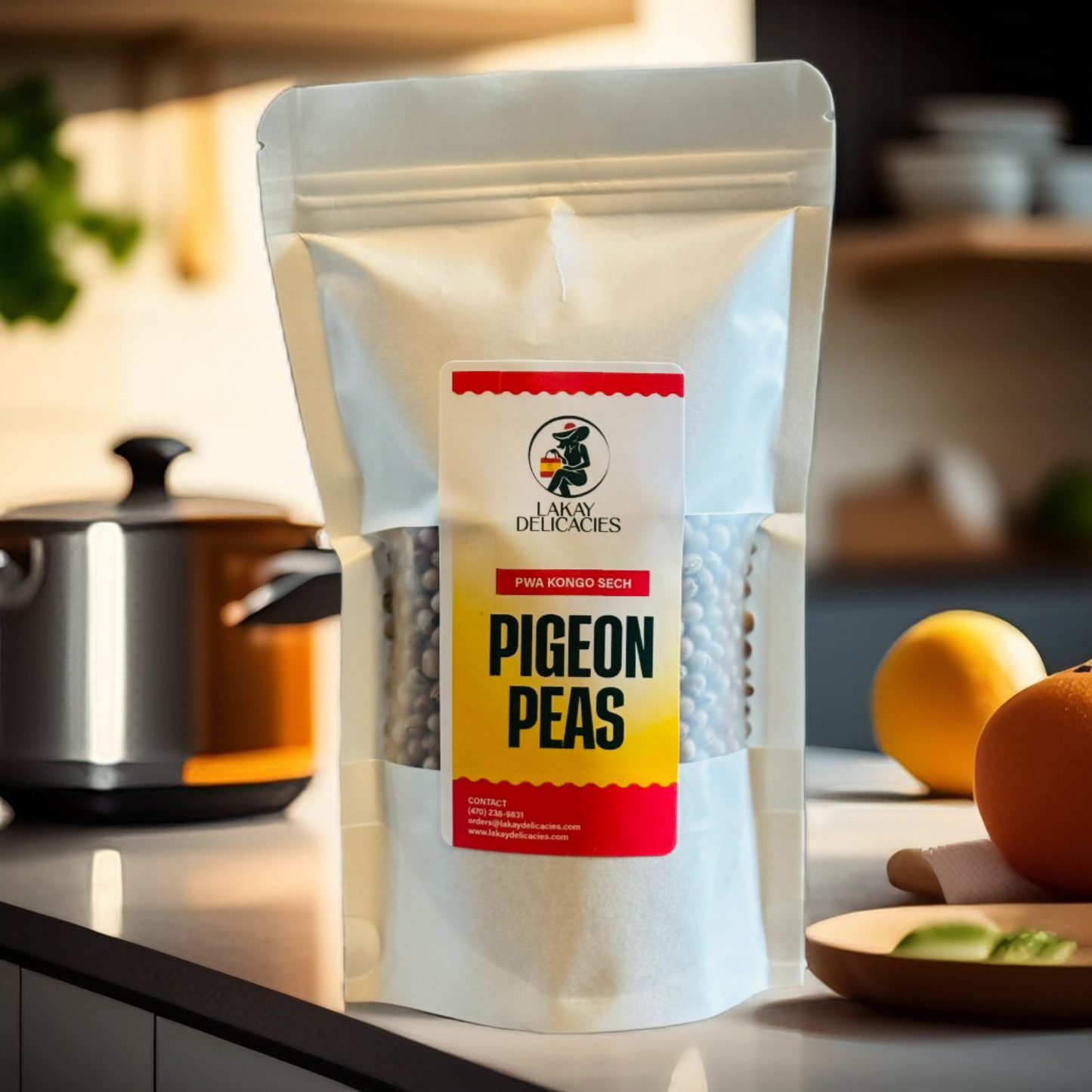 Pigeon Peas/ Pwa Congo Sech