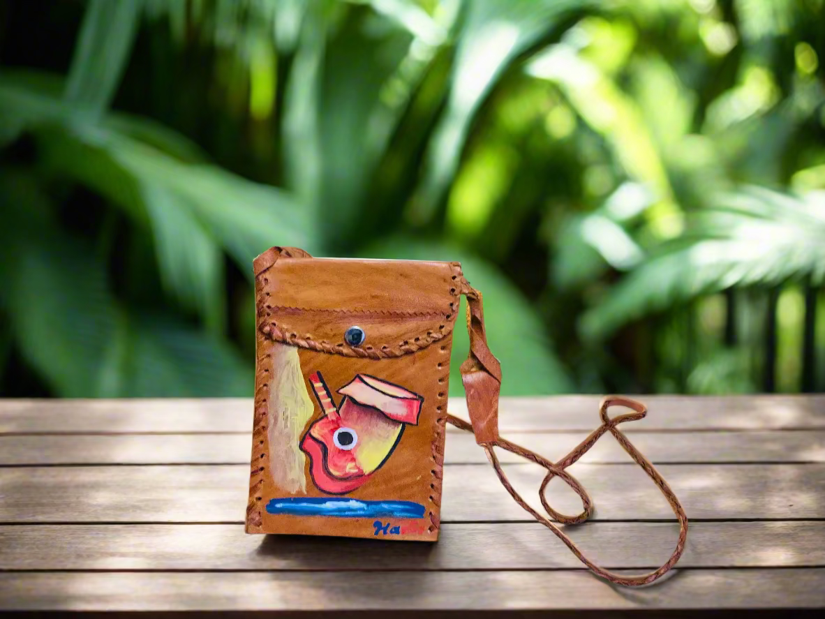 Handcrafted Travel Crossbody leather bag