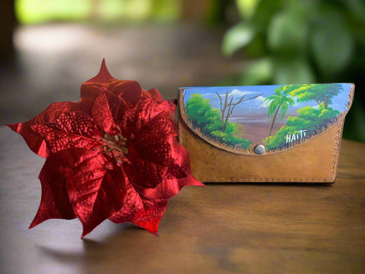 Genuine Small Leather Handcrafted Wallet for Women