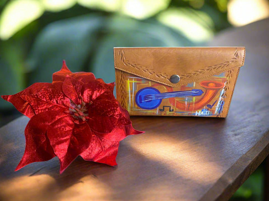 Genuine Medium Leather Handcrafted Wallet for Women