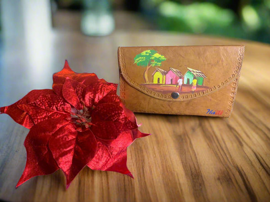 Genuine Small Leather Handcrafted Wallet for Women
