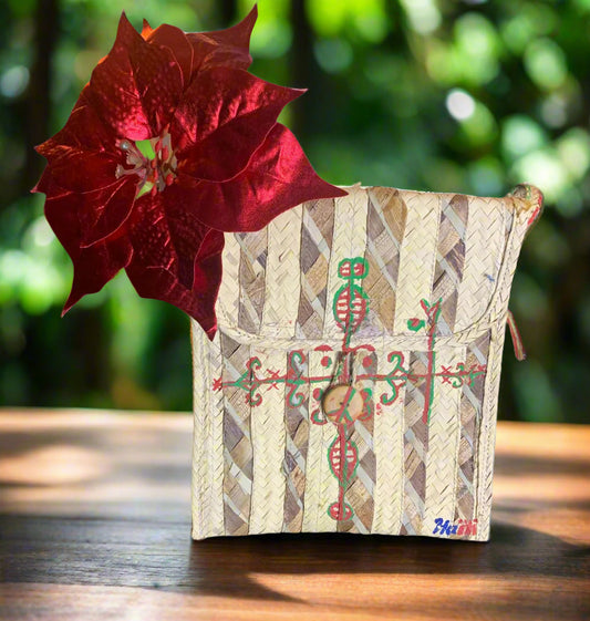 Handcrafted Woven Straw Crossbody bag