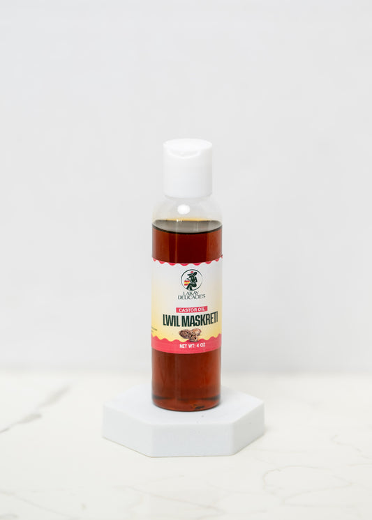 Castor Oil / Lwil Maskreti or Palma Christi